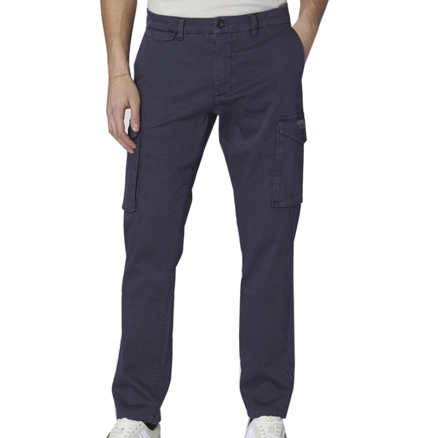 Kalhoty Aeronautica Militare 242PA1628CT3400 Tmavě modré