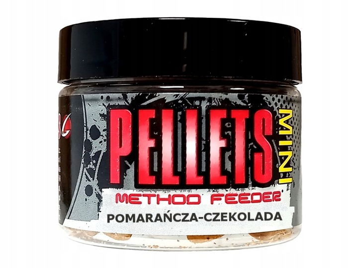MIni pellet haczykowy 8 mm Pomarańcza Czekolada Profess Method Feeder