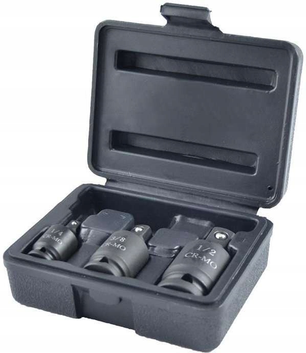 Przegub kulowy udarowy 1/4,3/8,1/2,".3el.