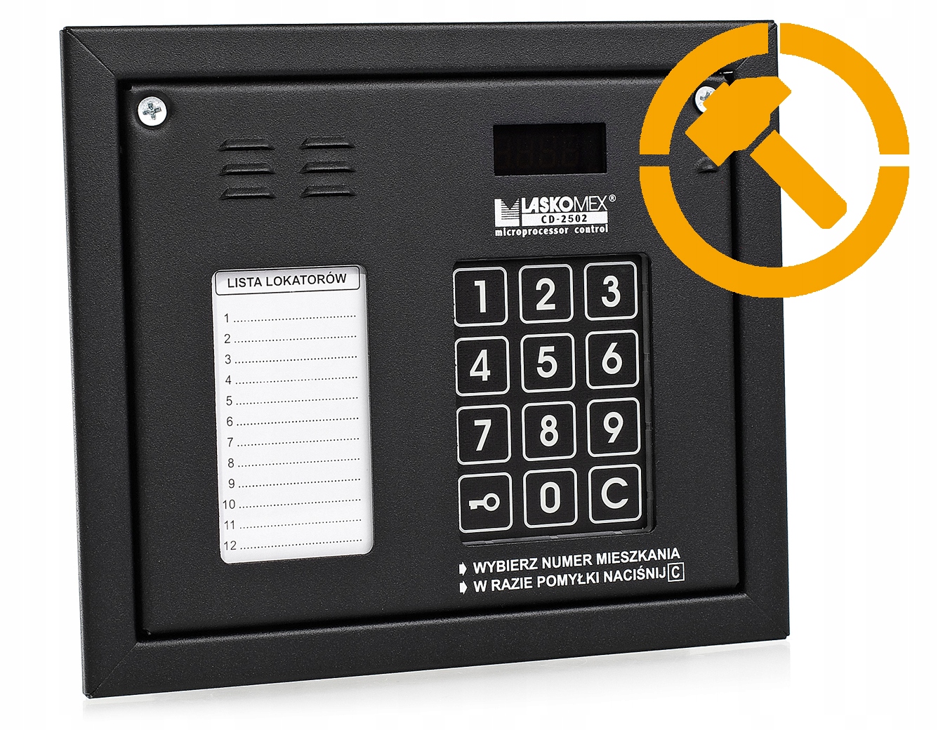 Digitálny Interkomový Panel Laskomex CP2502NP