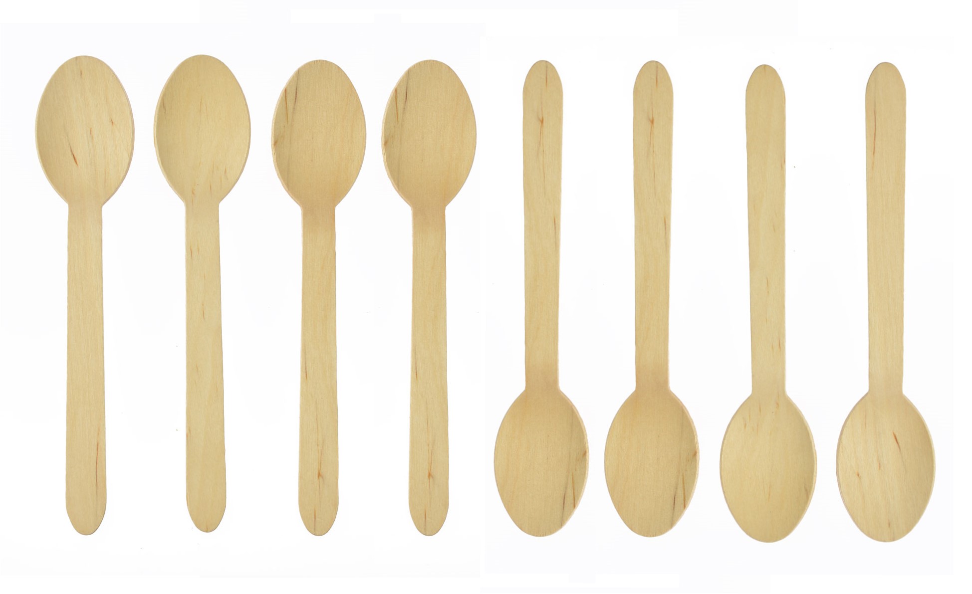 

Łyżki drewniane 8szt impreza, grill Eko Fsc 16cm