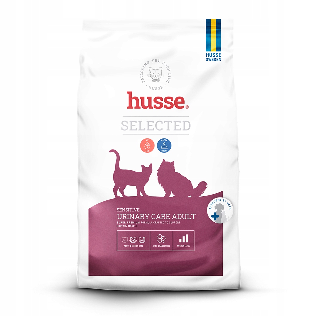 Husse Sensitive Urinary Care Adult, (d. Exclusive Urinary), dla kotów, 7 kg