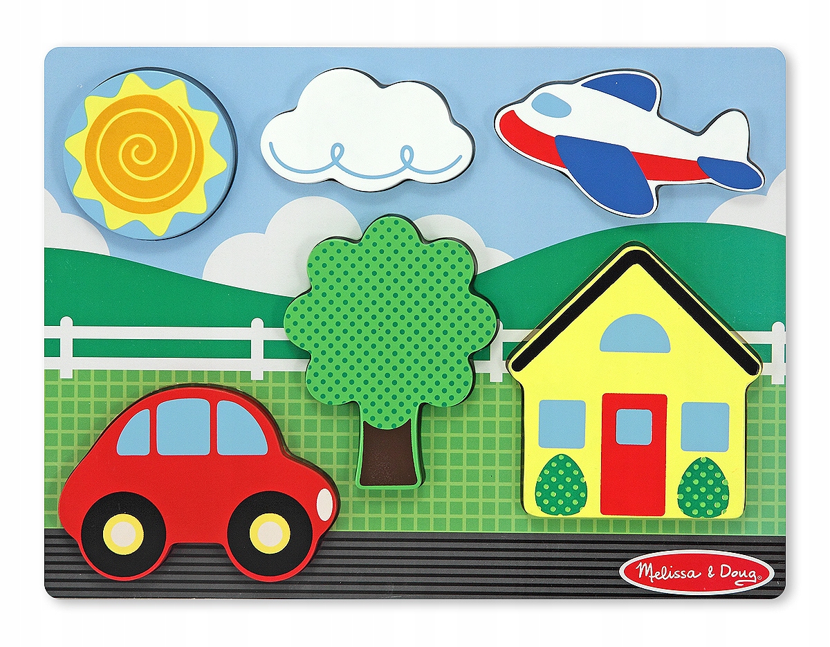 Grube Puzzle Jumbo Domek Melissa and Doug 13750