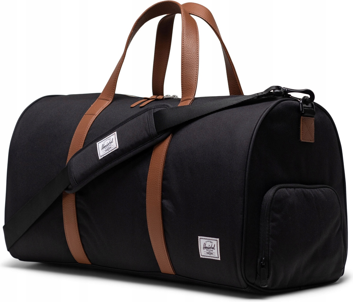 Taška přes rameno Herschel Novel Duffle 43L Black