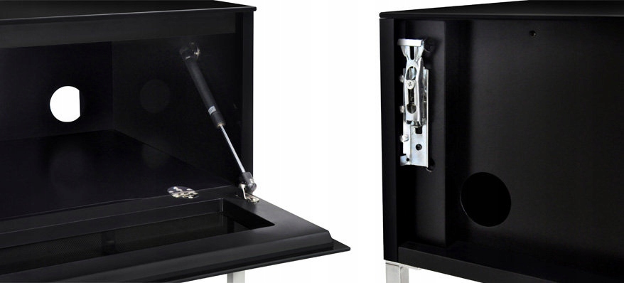 STOLIK POD AUDIO MEBEL RTV NORSTONE KHALM BLACK Marka Norstone