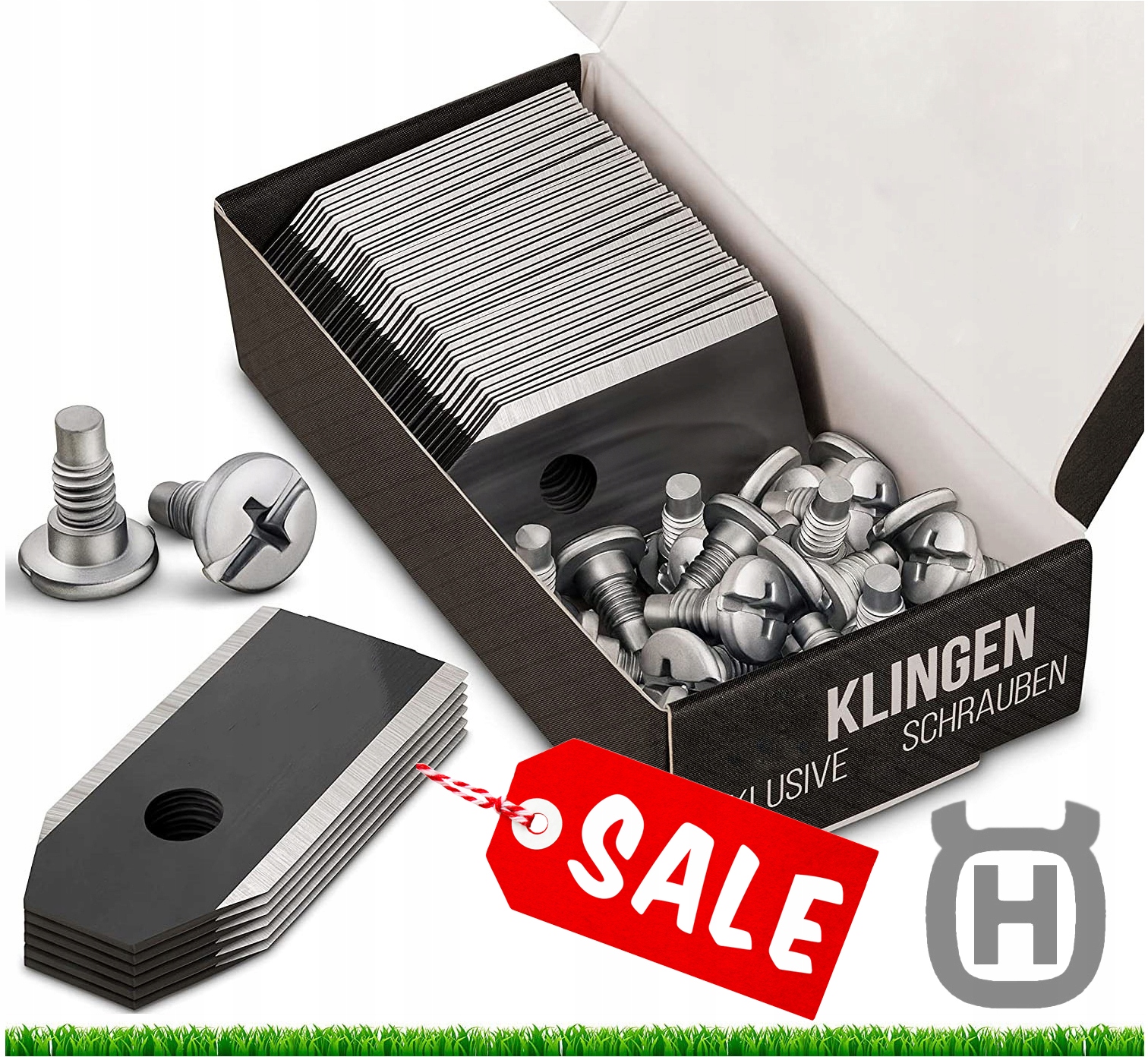 Carbonové Nerezové Nože Pro Robotickou Sekačku Husqvarna Gardena Sada 12 ks