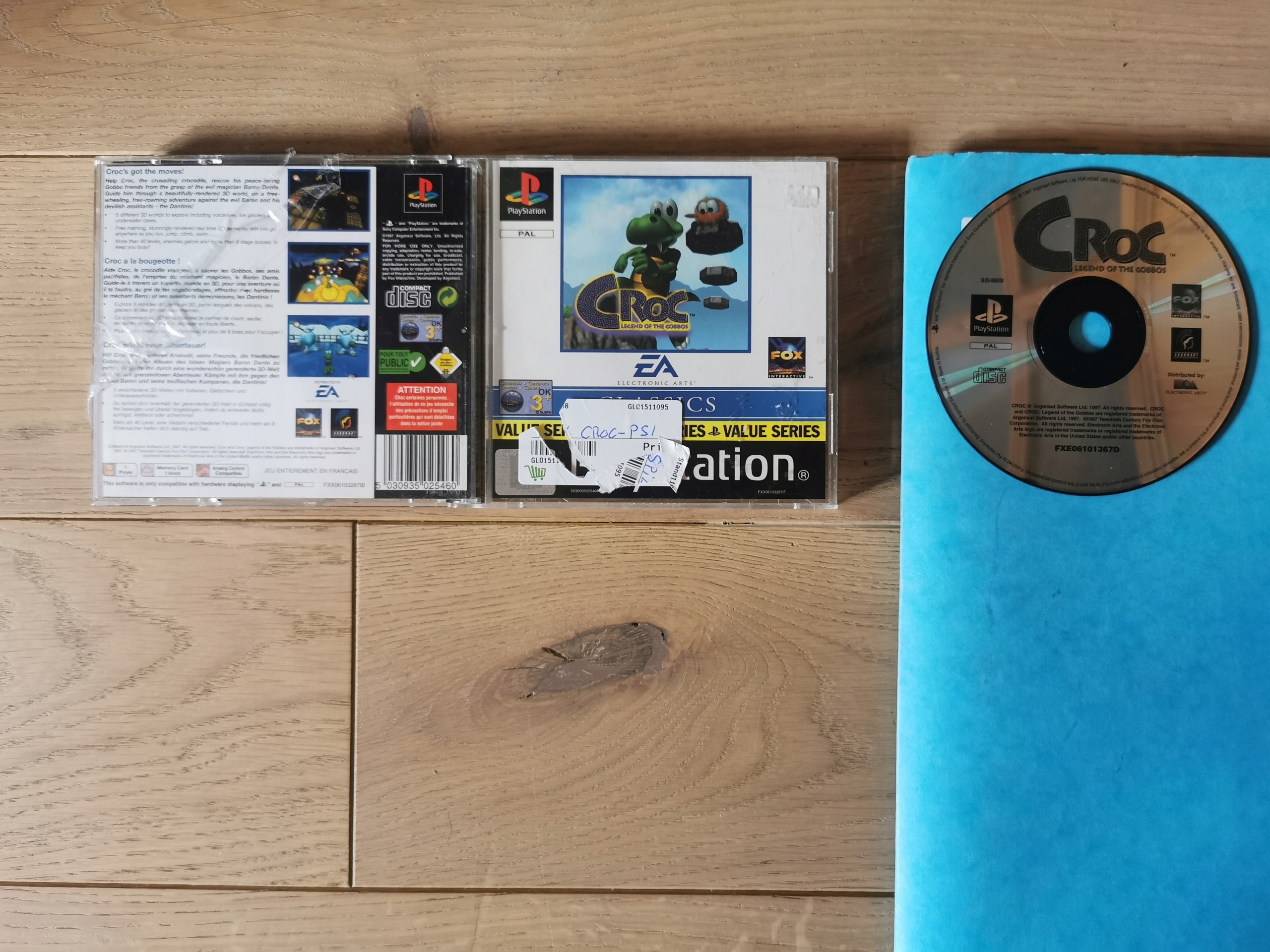 Croc Platforma Sony PlayStation (PSX)