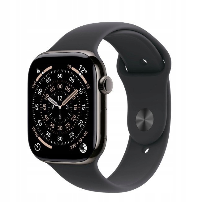 Watch Series 11 Gps Cellular, koperta 42 mm z tytanu w kolorze łupku, pas