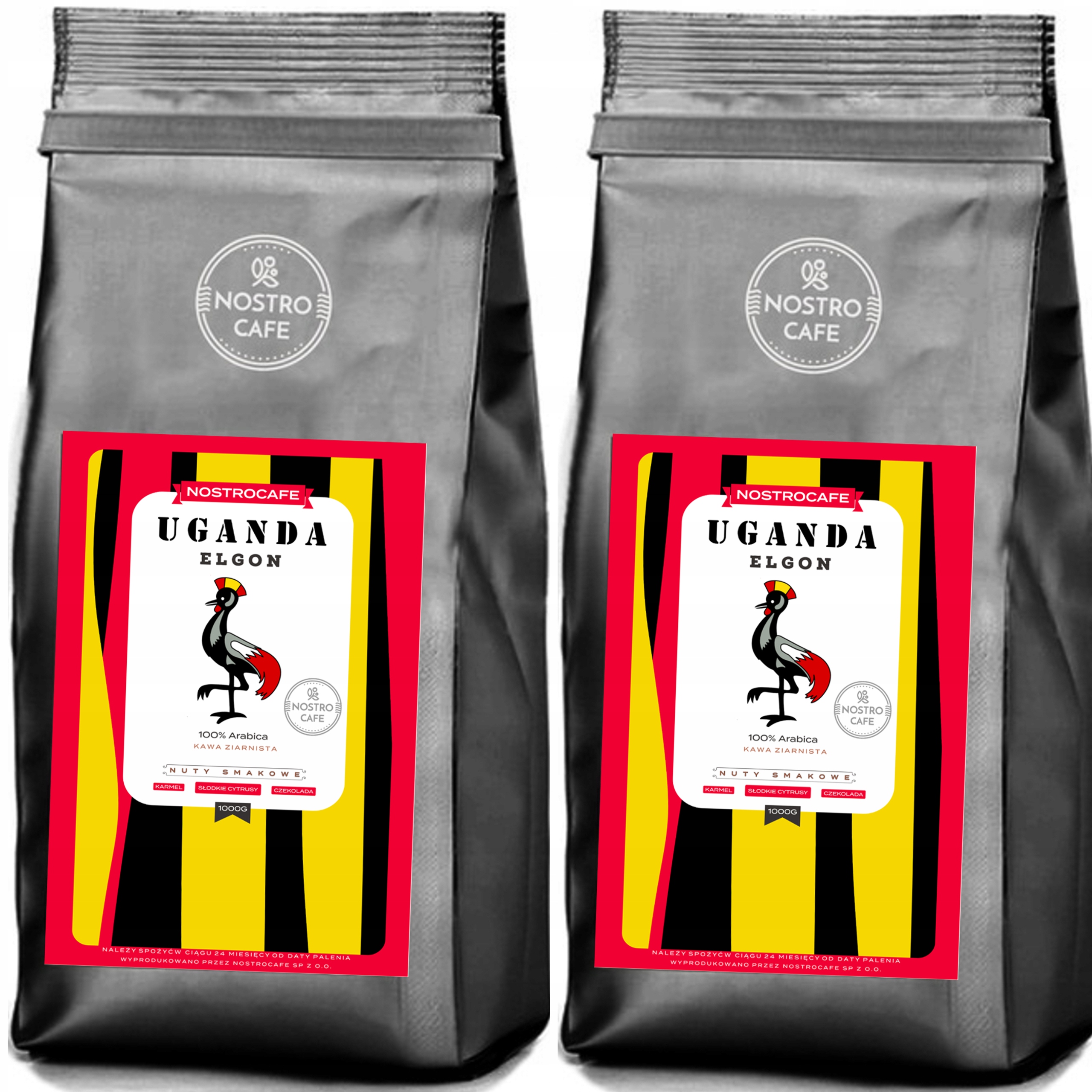 Káva Zrnková 2KG Uganda Elgon Čerstvě Pražená