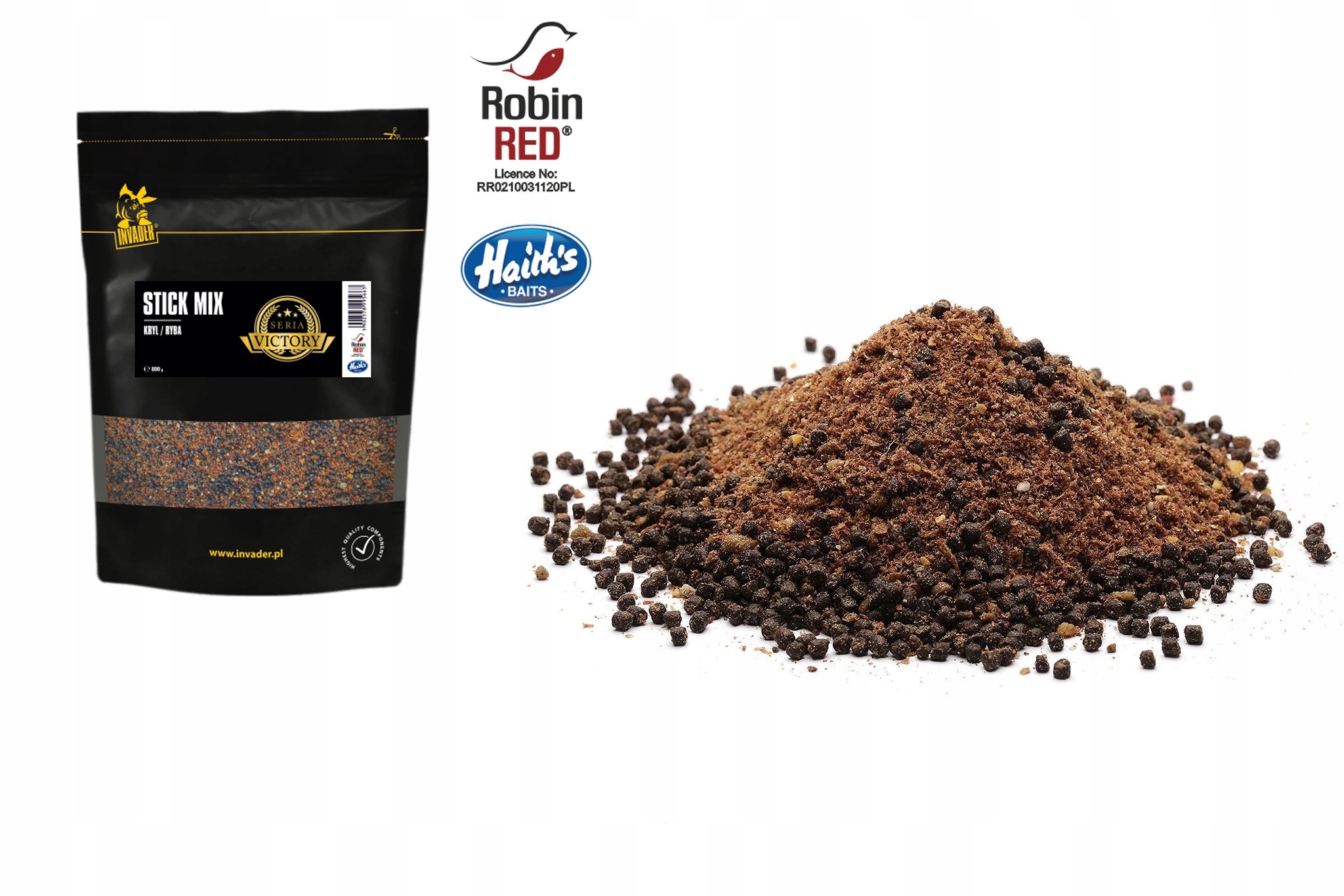 Invader Stick MIX Victory Kryl Ryba 800g
