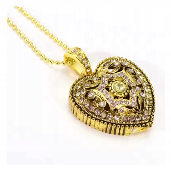 Pendrive Damski Usb 16 Gb Damski Naszyjnik Serce 664