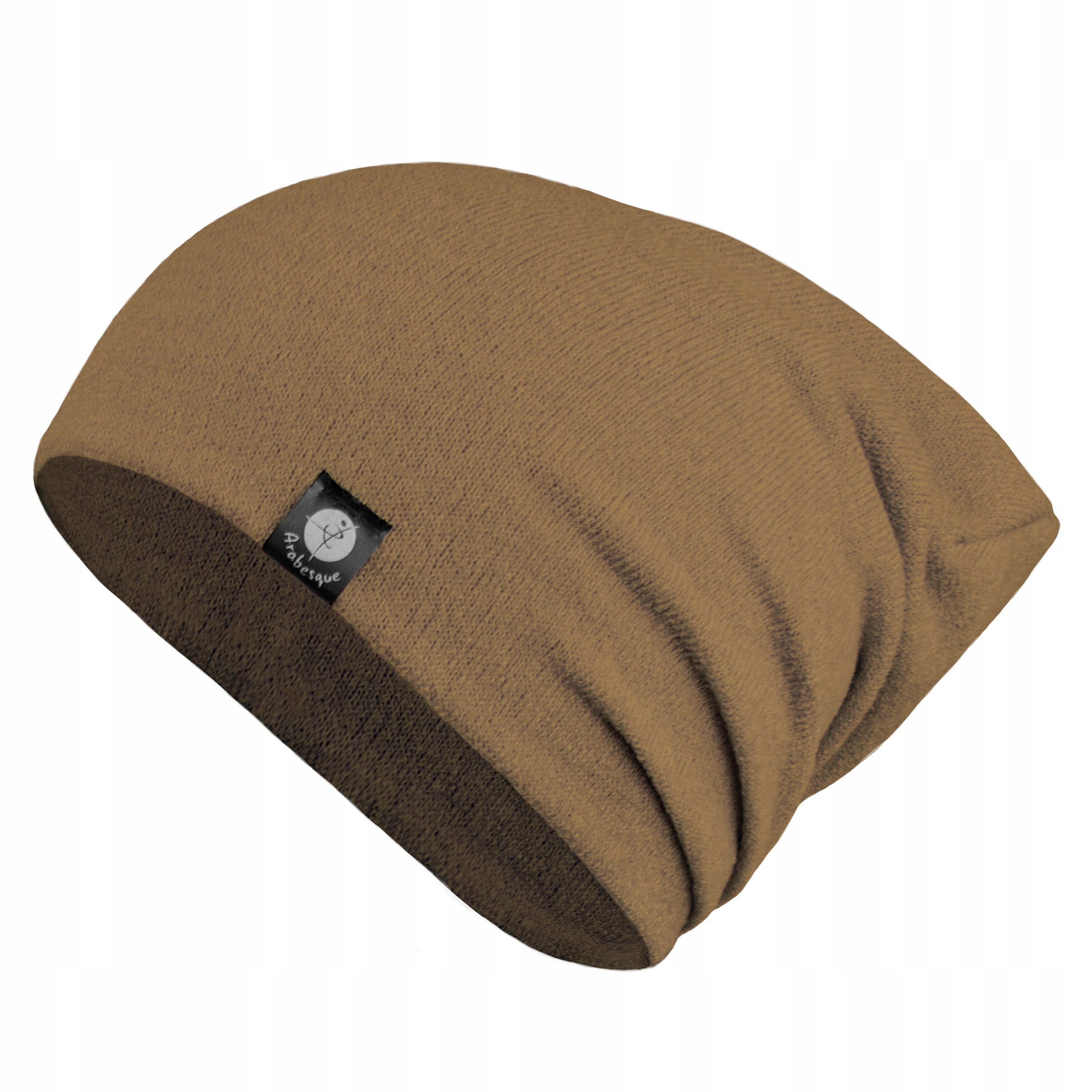 

Damska czapka beanie z dzianiny modna ciepła r. M