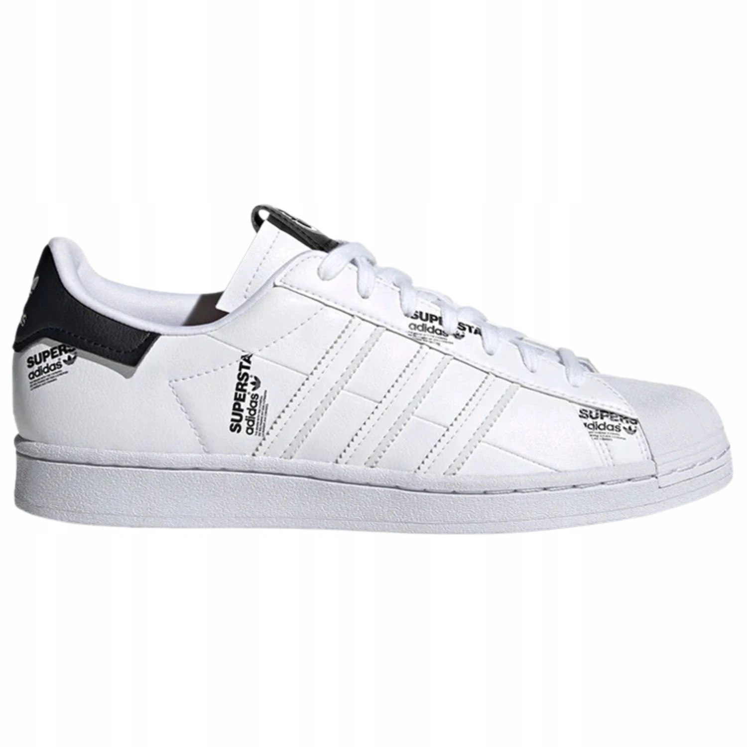 Pánské boty Adidas Superstar sportovní tenisky bílé GV7671 vel. 38 2/3