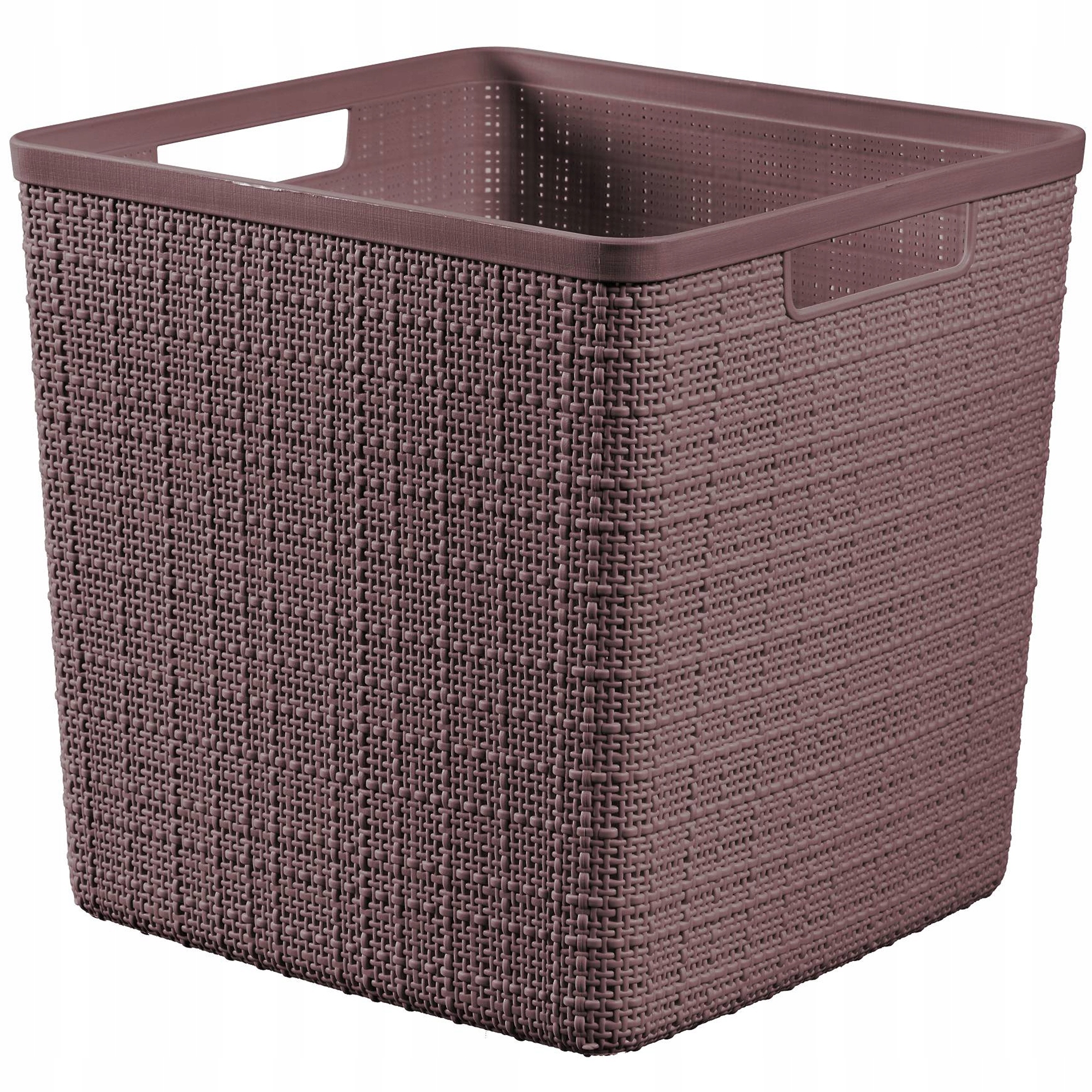 

123489 Curver Jute Koszyk Kwadratowy Brązowy 28 CM