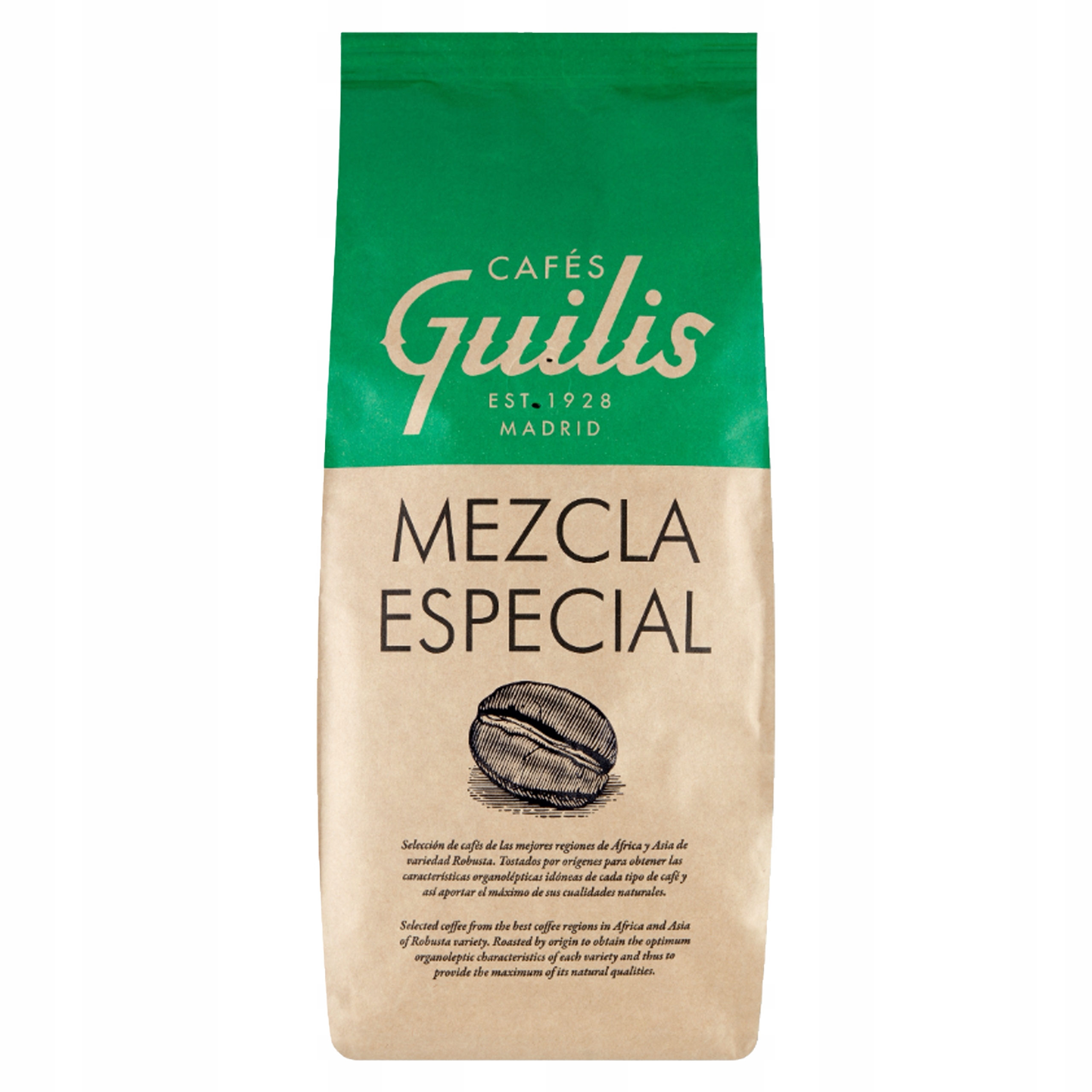 Levně Guilis káva zrnková káva s cukrem Mezcla Especial 1 kg