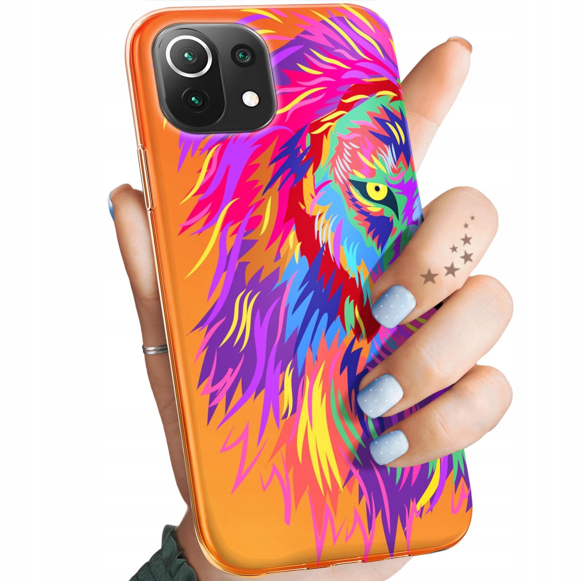 Etui Do Xiaomi MI 11 Lite 4G 5G Ne Neonowe Neon Jaskrawe Obudowa