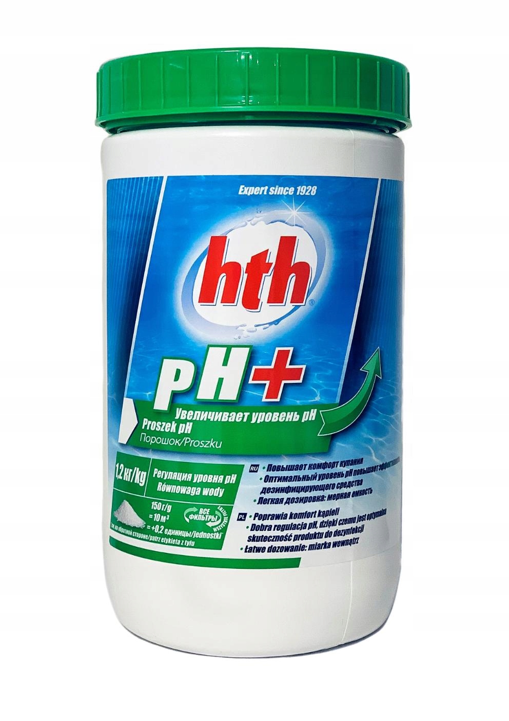

Hth pH Plus Podwyższa pH Wody Jacuzzi Basen 1,2 Kg