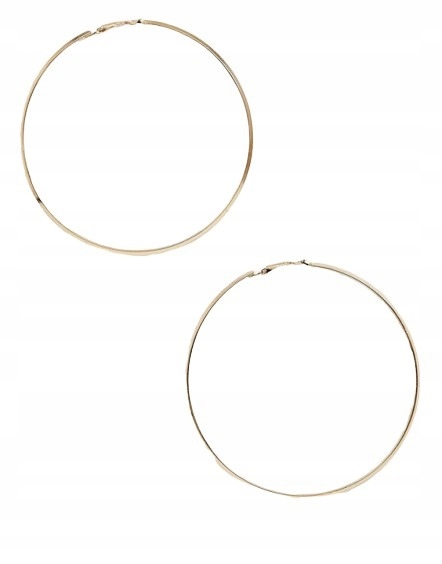 

B0384 PIECES__NT4 Duże Kolczyki Koła Gold