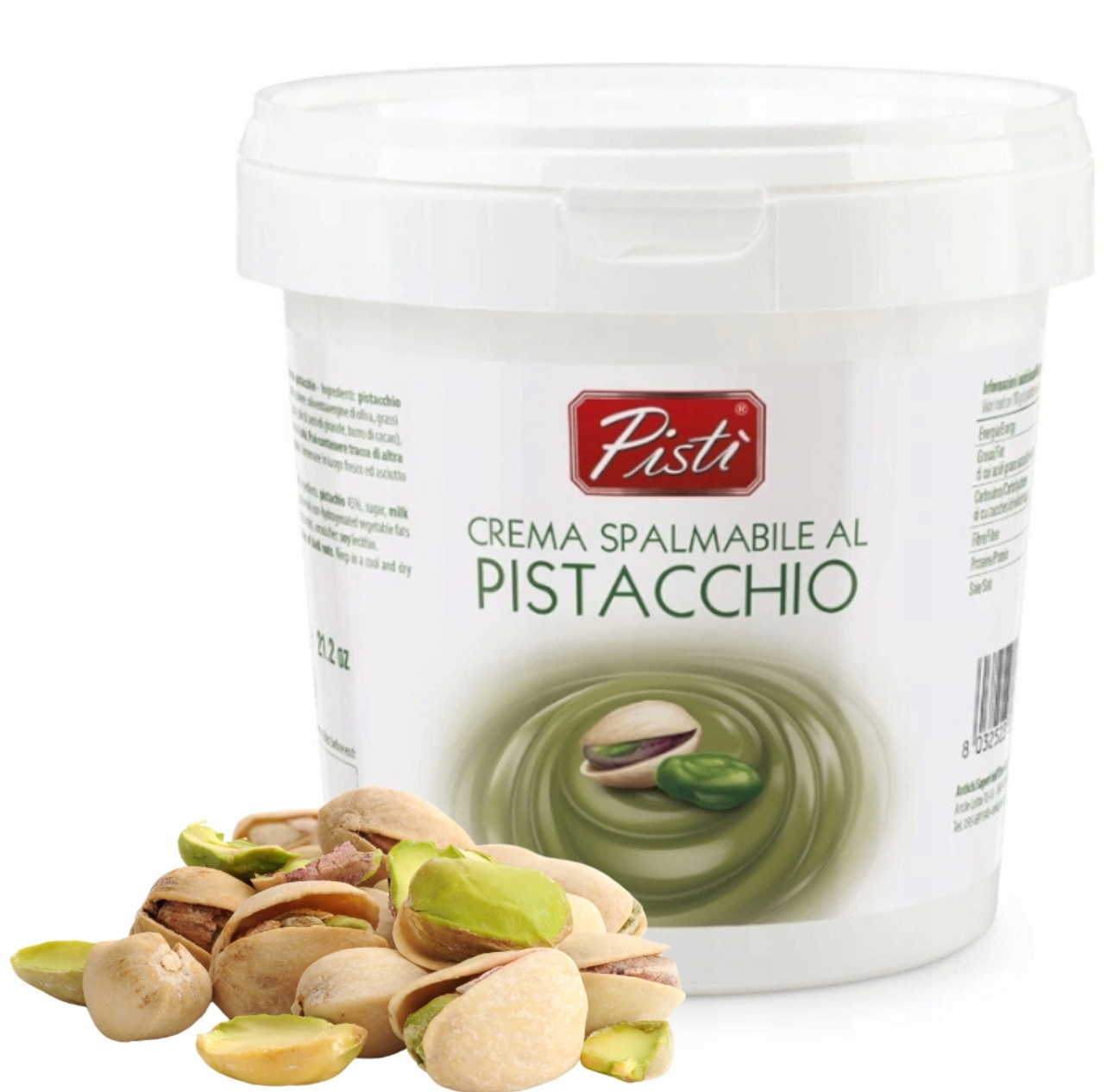 Krem pistacjowy Pisti Sycylia 1kg 1000g Pasta Pistacjowa