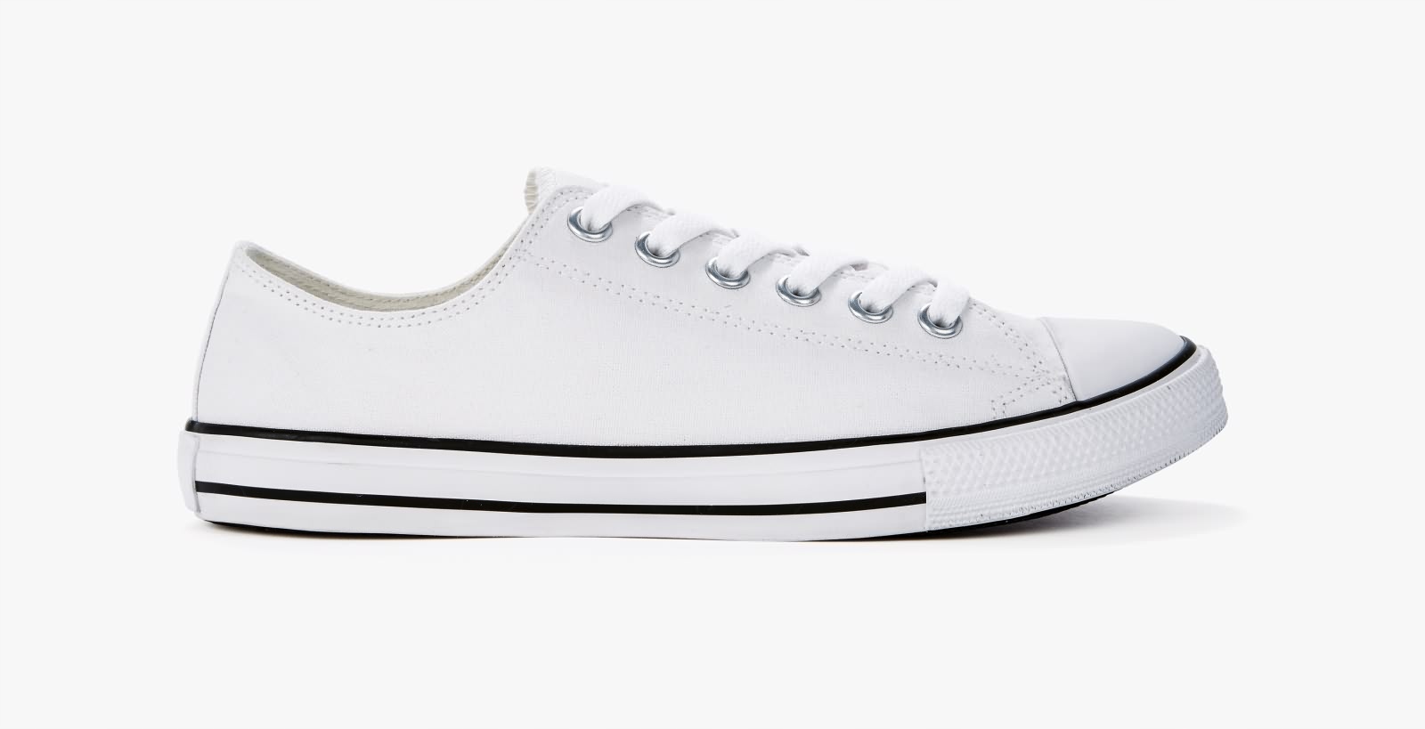 SPORTOWE TRAMPKI TENISÓWKI BIAŁE roz. 43 BAWEŁNA Rozmiar 43