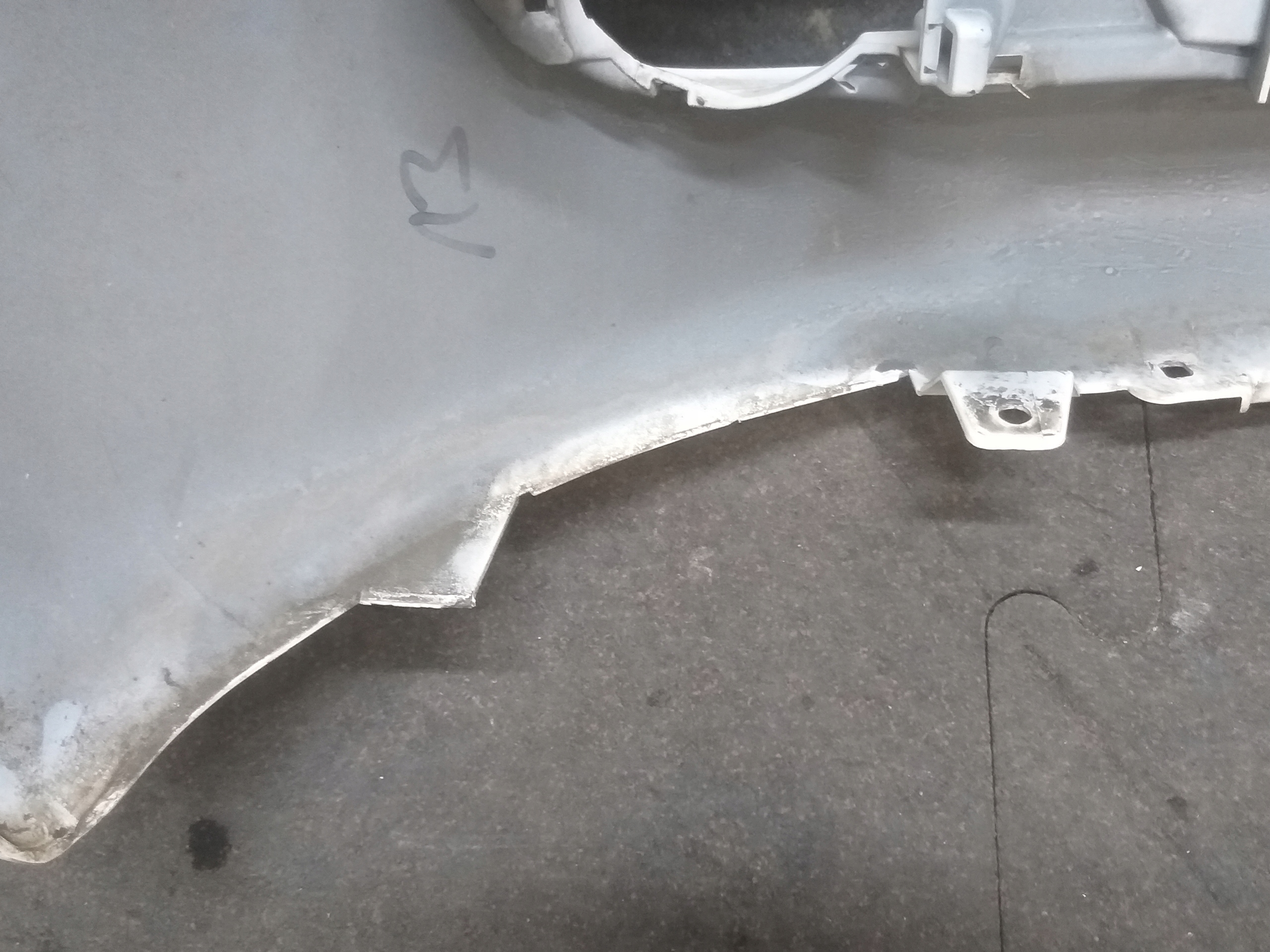 BUMPER FRONT PEUGEOT 107 LIFT 12-14