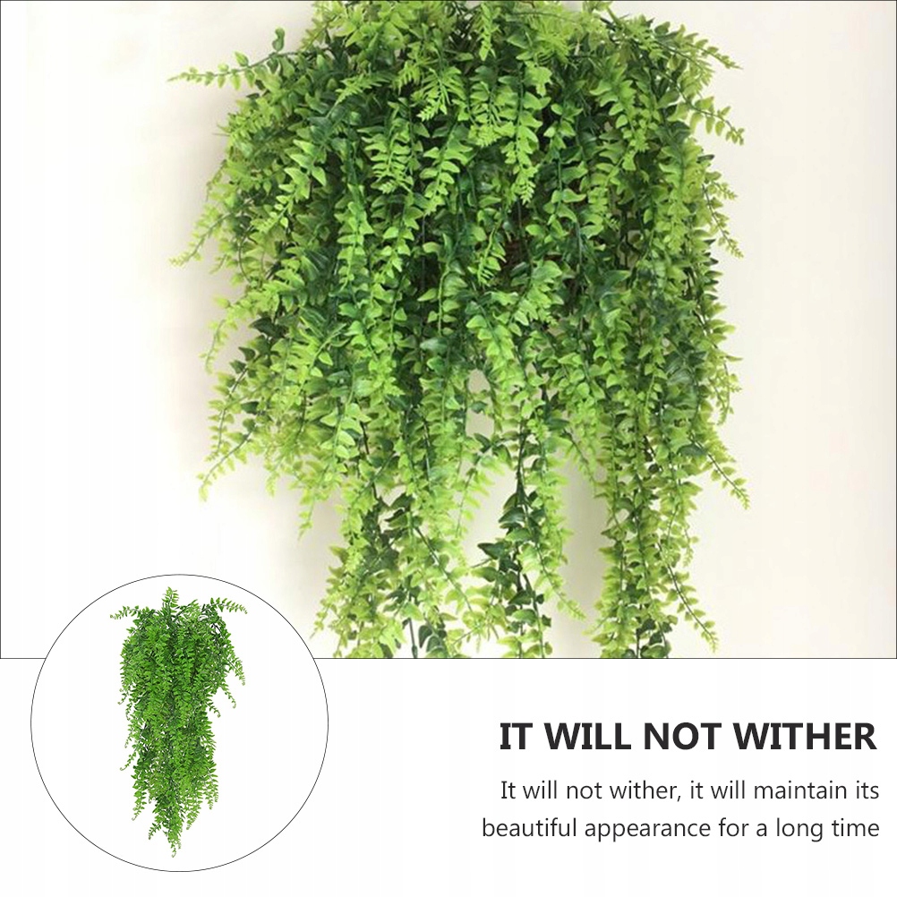 SZTUCZNE ROŚLINY SZTUCZNE LIŚCIE 2 SZT ROŚLINY ROSLINY WISZACE NA SCIANE Rodzaj galązki