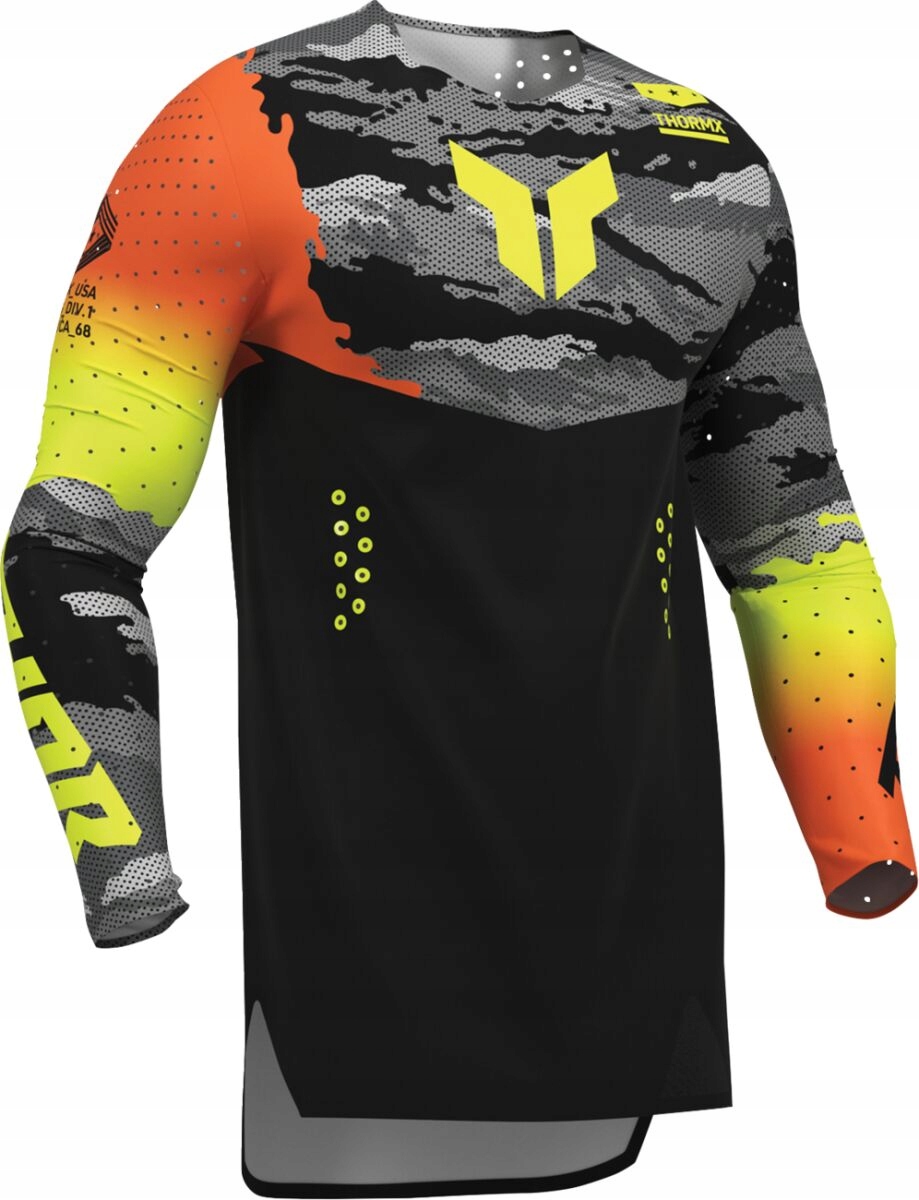 Mikina Na Cross Quada Thor Sportmode Recon Black/acid (M) 29109075