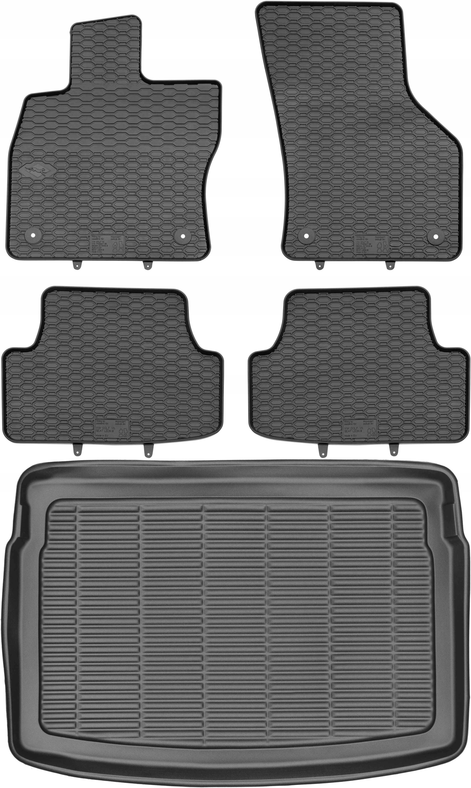 Vw Golf VII Hb 2012-2020 Koberec a batožinový priestor