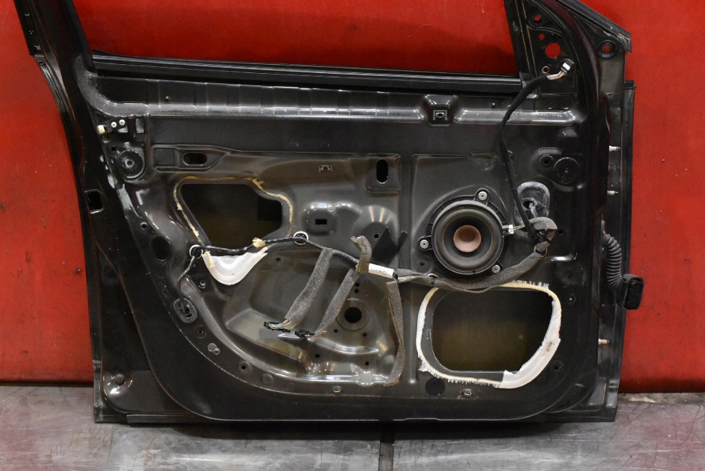 door left front front black, RENAULT MEGANE 3 III 5D HB 08-14