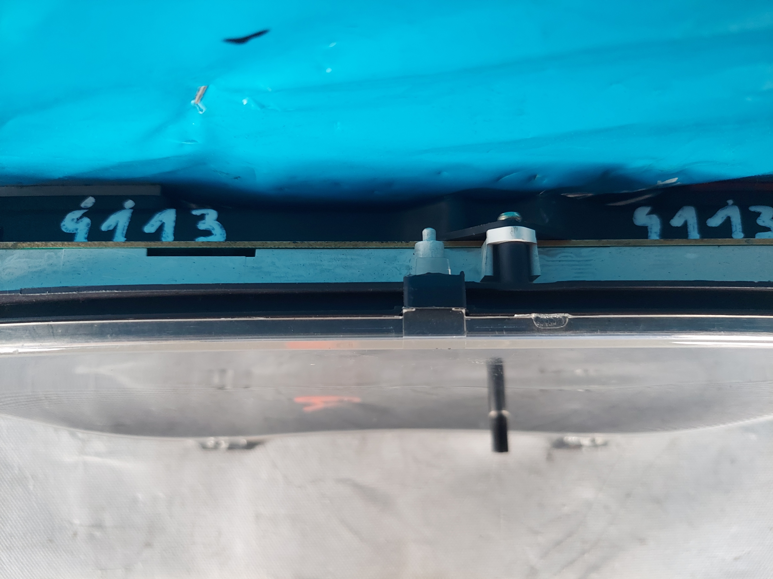 dials clock CLIO II 1.5 DCI