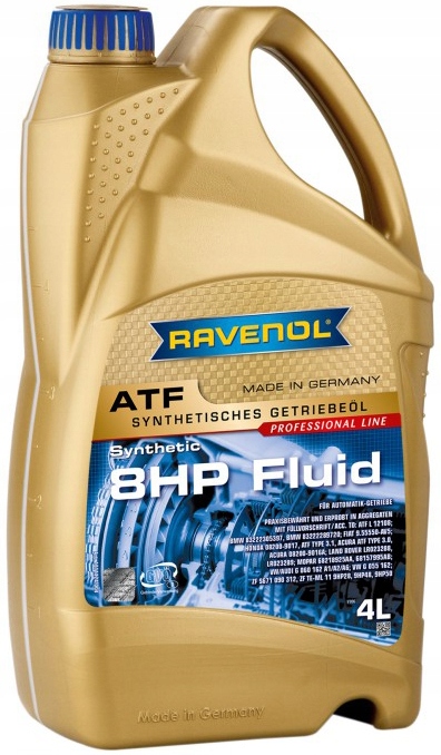 RAVENOL ATF 8HP Fluid Olej przekładniowy 4L