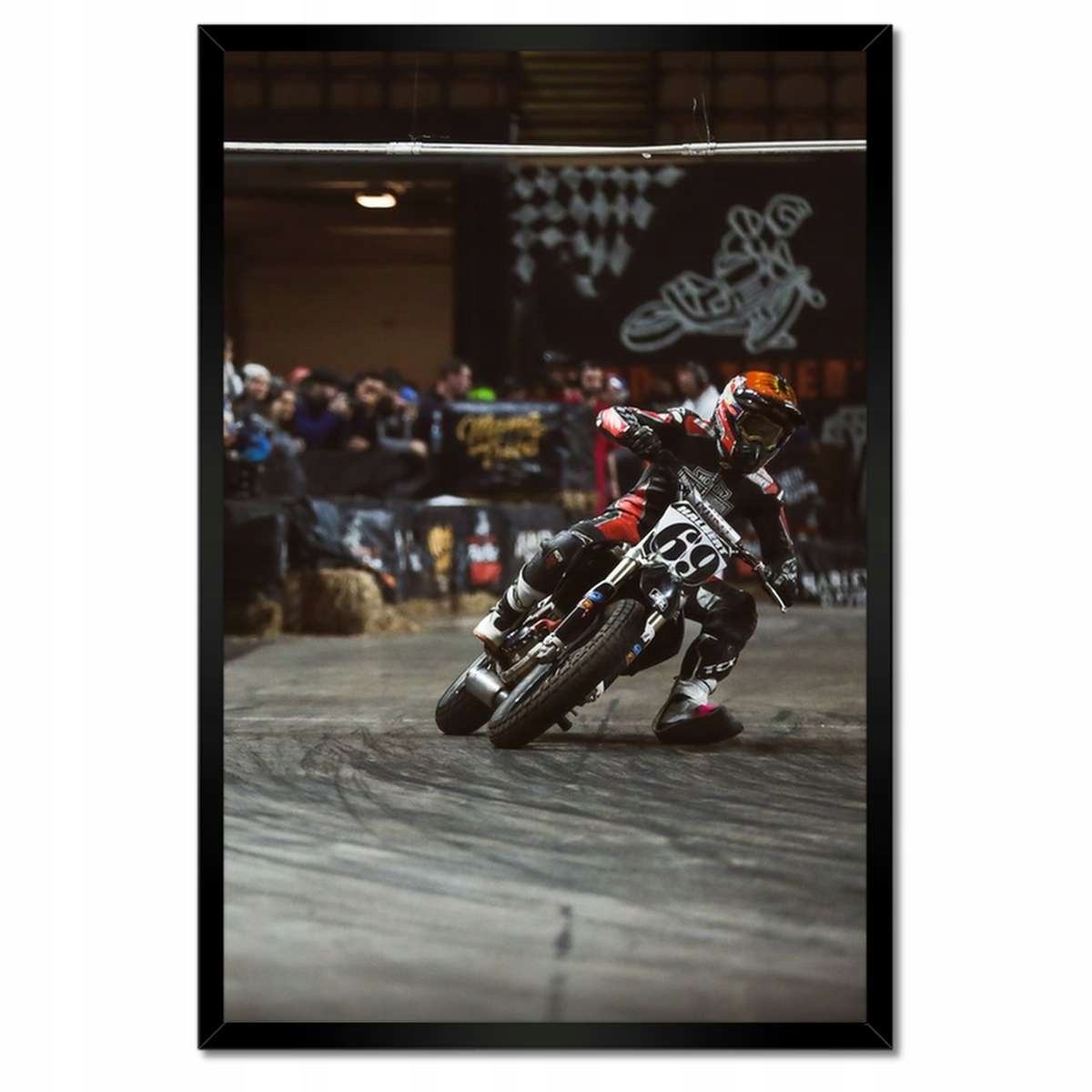 Plakáty v rámu 40x60 Harley Davidson Motocykl