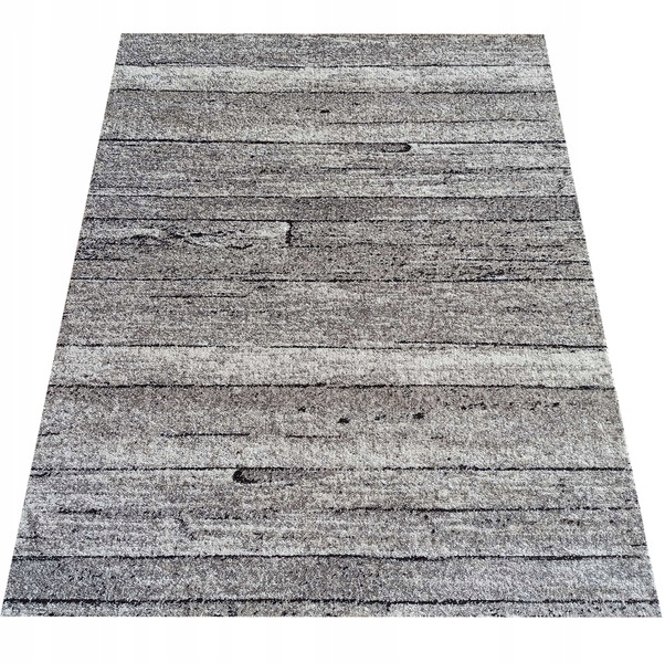 Dywan nowoczesny Deski Panamero 20 szary 240x330