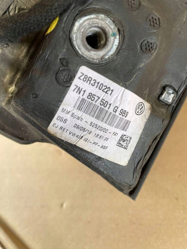 mirror side front side left Volkswagen Sharan 7N1857501G