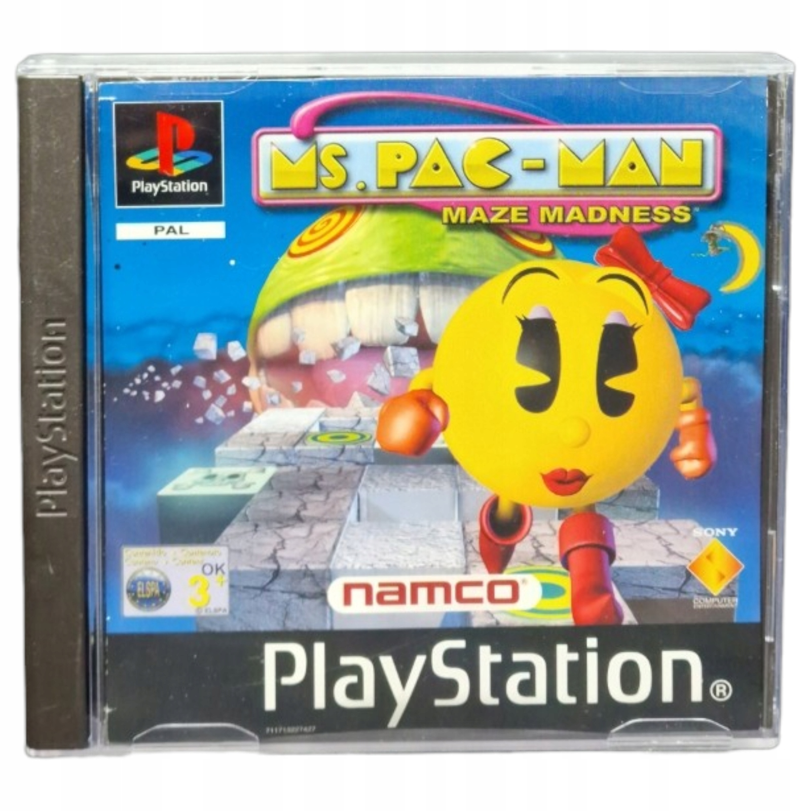 Gra MS.PAC MAN MADNESS Sony PlayStation (PSX)