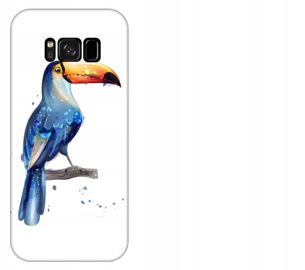 

Etui pokrowiec Samsung Galaxy S8 Ptak tukan akware