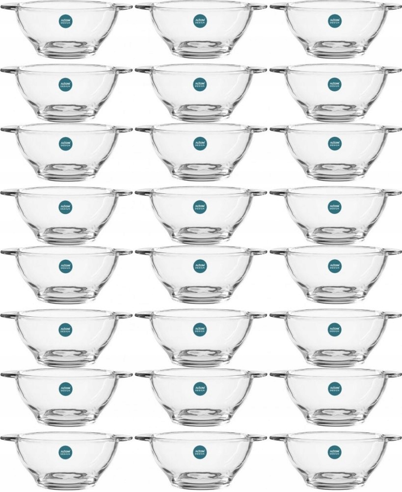 Zestaw bulionówki miseczki do zupy szklane Altom Design 470 ml x 24 sztuk