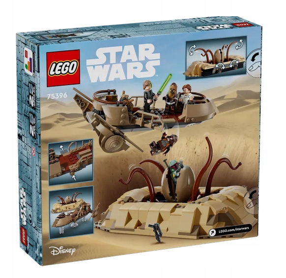 LEGO 75396 STAR WARS PUSTYNNA BARKA I JAMA SARLACCA Marka LEGO