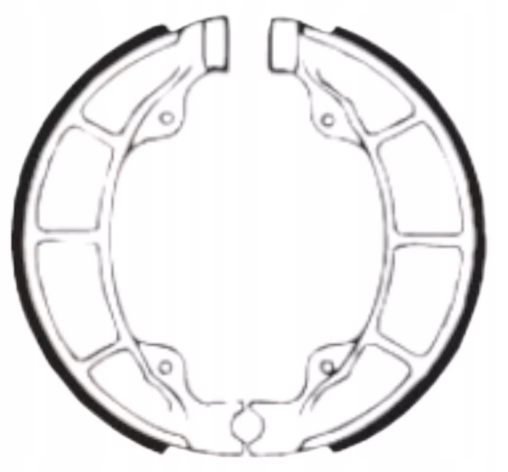 Brzdové Čelisti Arctic Cat/Textron Y-12 90 Y-6 50 Can-am Ds Kymco CK1 125