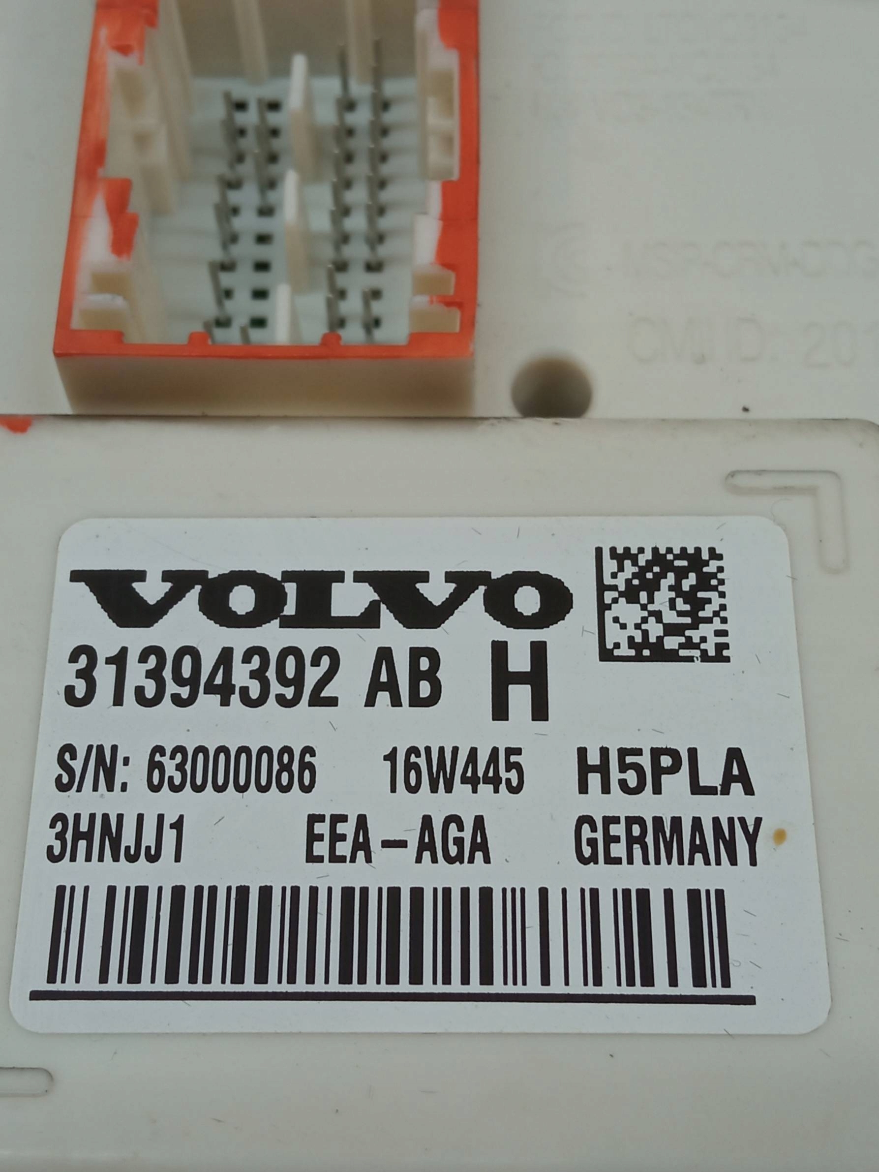 Unité commande confort 31394392 Volvo S90 II (2016- )