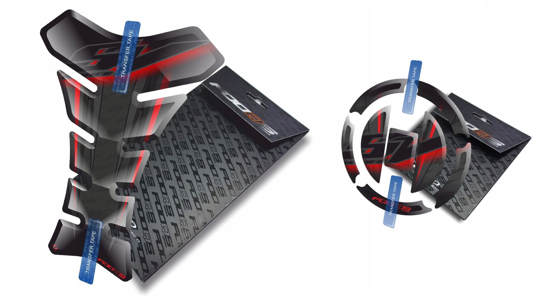 Tank-pad Cap-pad od firmy Fooqs pro Suzuki Sv 650 1000 Černý