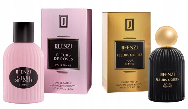 

JFenzi Fleurs De Roses+Noires Femme 2x100ml edp