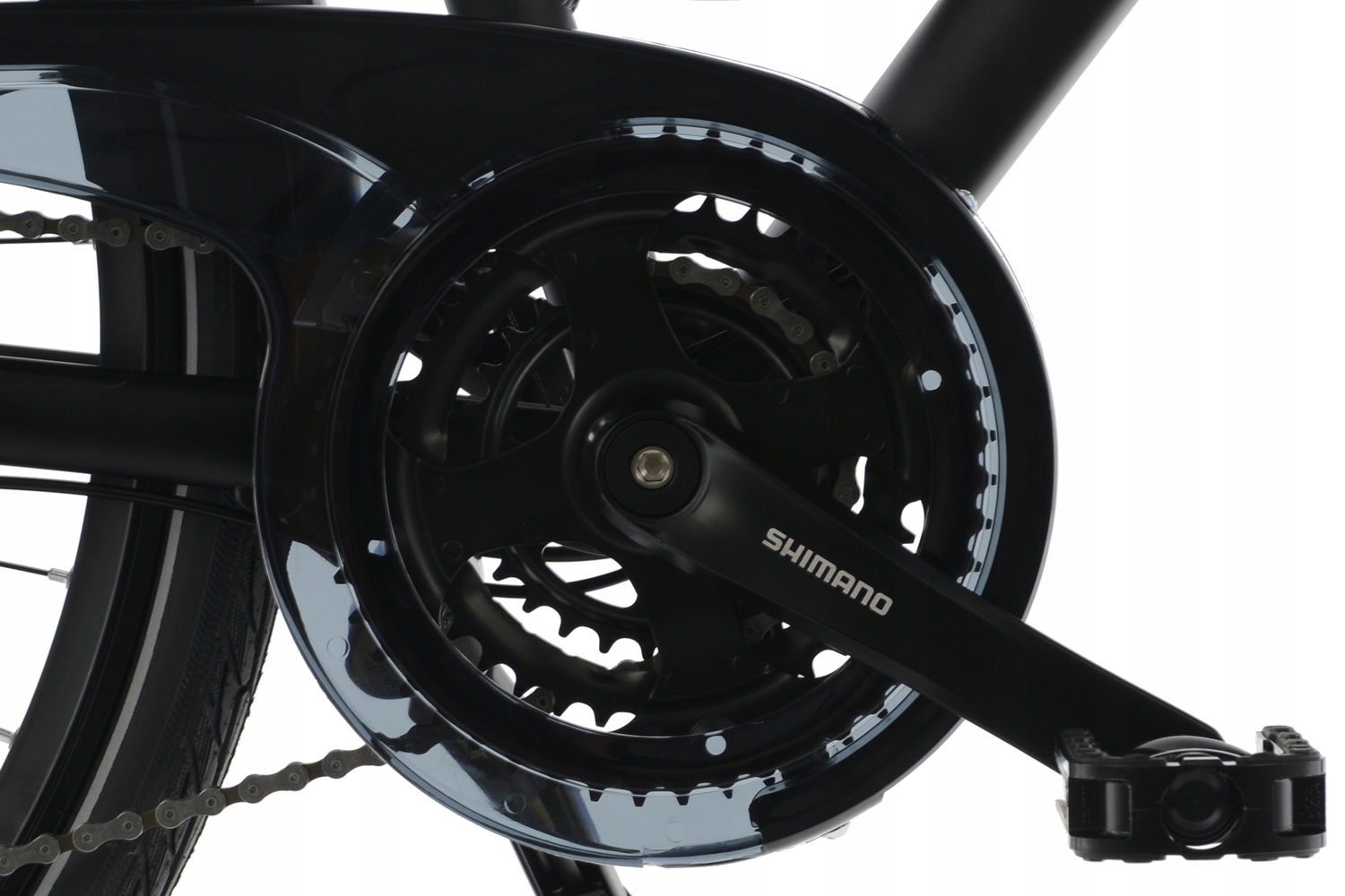 Rower Trekkingowy Kands 28 Elite Pro V3 r17' czarny SHIMANO HYDRAULIKA r24D