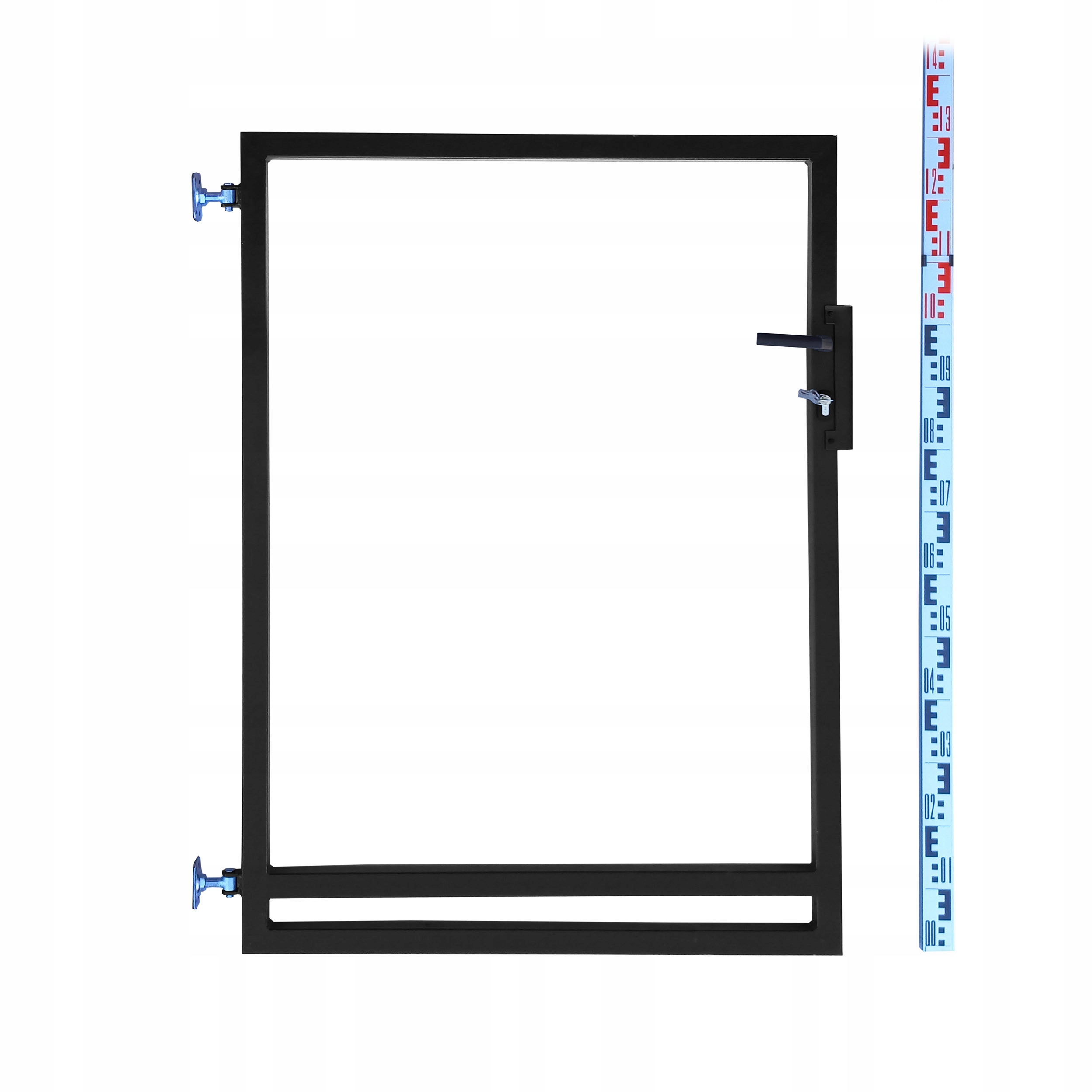 Bránka Rámeček pro štafle a panely 130 cm Černá RAL9005 štafle Rama