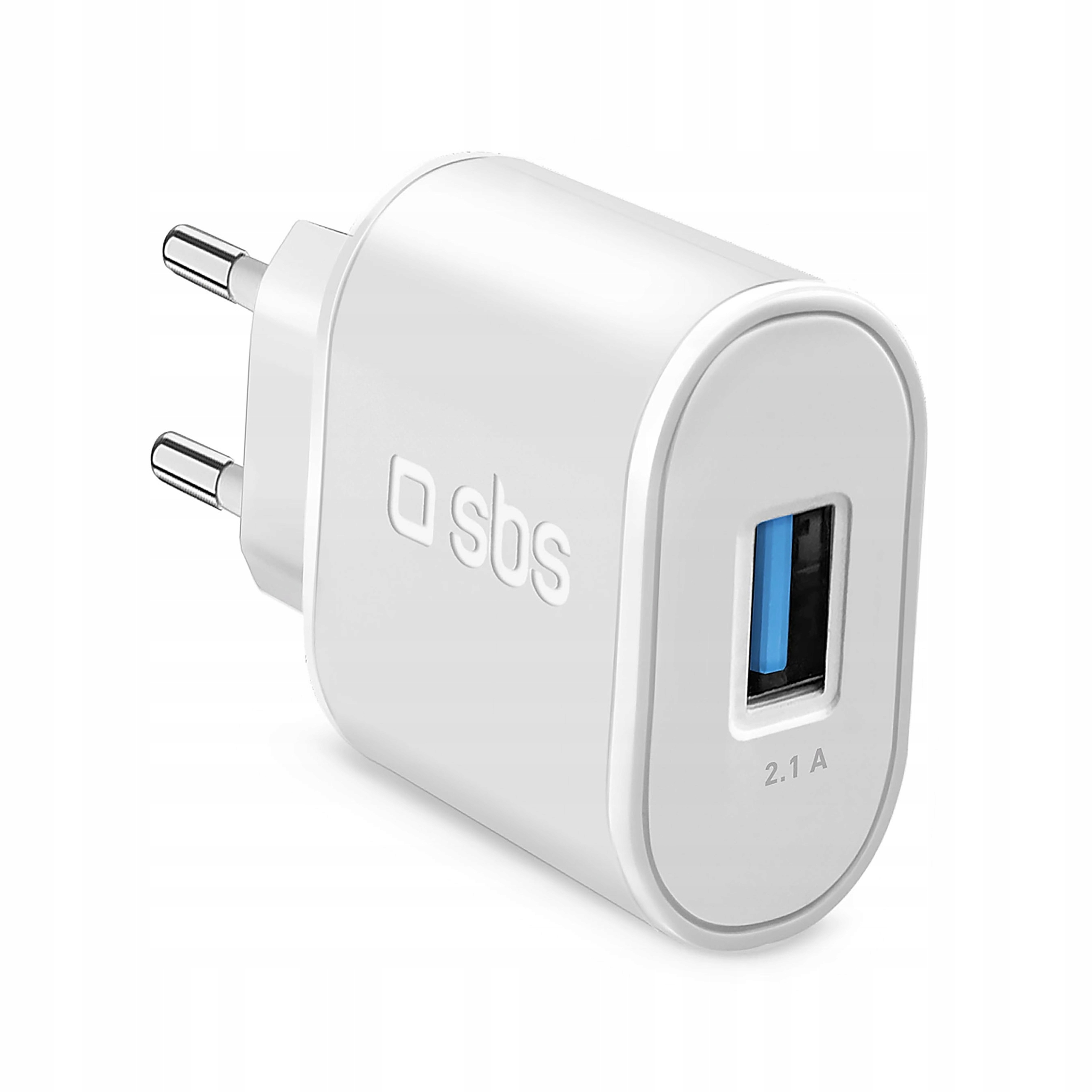 Ładowarka sieciowa Sbs TETR1USB2AWFAST 10W Usb-a biała