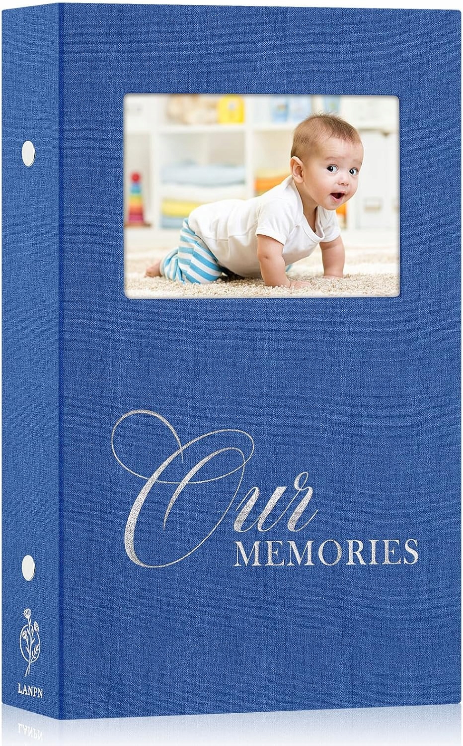 Album Fotograficzny Na 300 Zdjęć Lniany Z Oknem Format Zdjęć 10 X 15 CM