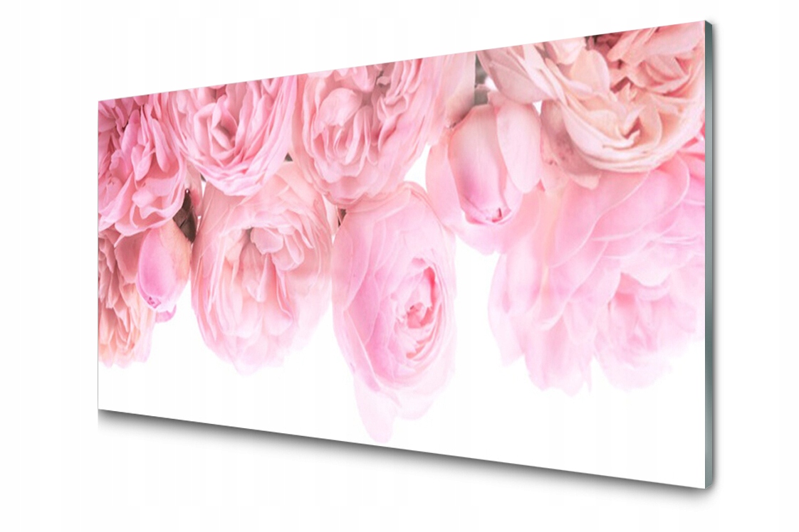Sklenený panel Dlaždice Ruže Kvety Rastlina 120x60