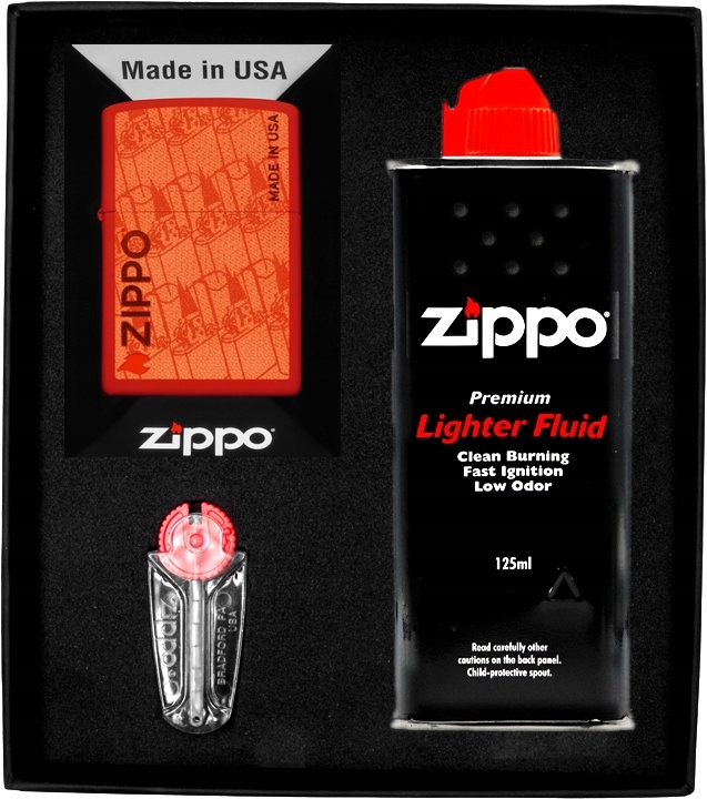 Sada Zippo Zapalovač Pop Art Zippo Dárková sada No1