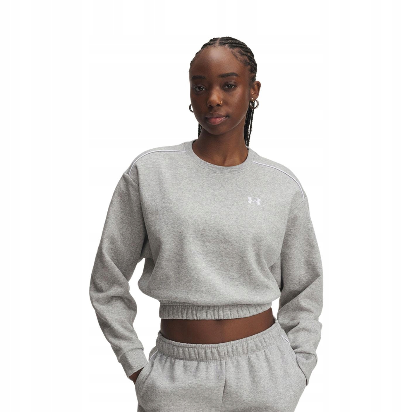 Dámská Mikina Ua Rival Fleece Piped Crew L