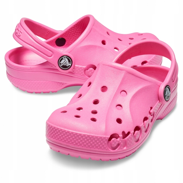 

Lekkie Dziecięce Crocs Klapki Baya Clog Róż 32,5